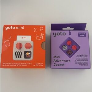 Brand New Yoto Mini Player and Jacket